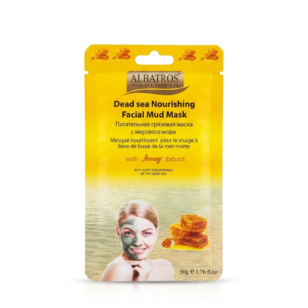 Nourishing Facial Mud Mask with Honey Extract'